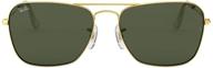 ray ban 🕶️ caravan arista crystal non-polarized sunglasses logo