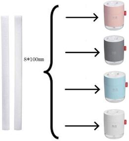 img 3 attached to Long-lasting MOVTIP Humidifier Cotton Sticks 🌬️ - Replaceable Wicks for USB Mini Humidifier (10pcs)