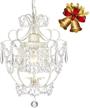 white chandelier crystals chandeliers fixture logo