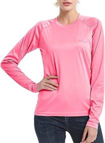 img 4 attached to 🌞 Priessei Women's Sun Protection T-Shirt/Hoodie: High UPF 50+ Performance for Outdoor Activities