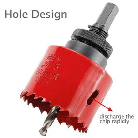 img 2 attached to 🔪 Cutting-Edge Bi Metal Durable Plastic Cutter by HighFree