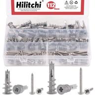 🔩 hilitchi 112-piece assortment for drilling hollow walls logo