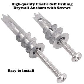 img 1 attached to 🔩 Hilitchi 112-Piece Assortment for Drilling Hollow Walls