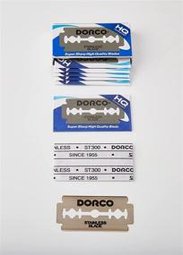 img 2 attached to Dorco ST300 Platinum Extra Double Edge Razor Blades - Pack of 100 for Enhanced SEO