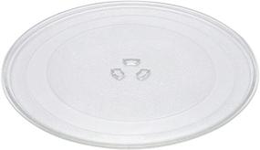 img 4 attached to 🍽️ 12.75 Inch Microwave Glass Plate Replacement by AMI PARTS - Compatible with GE Whirlpool Microwave Glass Turntable Plate - Replaces 1B71961E 1B71961H