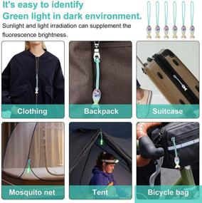 img 3 attached to Luminous Ends – Zipper Detailed Backpack Ideal for Decoration