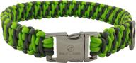 🐶 pet labs paracord dog collar: vibrant pink camo and military green camo with durable shackle логотип