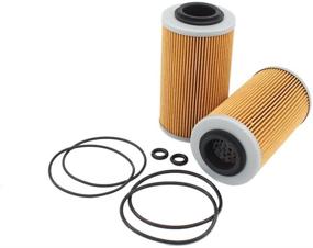 img 4 attached to 🔍 MOTOKU 2-Pack Oil Filter & O-Ring Kit for Sea Doo GTI GTS Se GTR GTX SC RXP RXT RXPX RXTX: High-Quality Replacement for 420956741 420956740