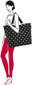 img 1 attached to 💼 reisenthel Shopper XL: Lightweight Extra Large Tote Bag in Mixed Dots - Optimize Your Search!