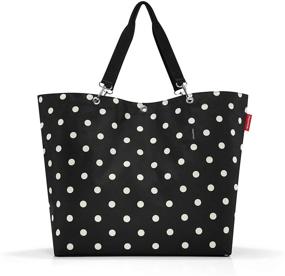 img 2 attached to 💼 reisenthel Shopper XL: Lightweight Extra Large Tote Bag in Mixed Dots - Optimize Your Search!