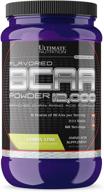 optimized for seo: ultimate nutrition flavored bcaa powder - non-caffeinated supplement with 3g leucine, 1.5g 🥤 valine, and 1.5g isoleucine - lemon lime flavor, 60 servings - ideal for post-workout amino acid boost logo