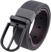 samtree stretch leather elastic removable men's accessories for belts logo