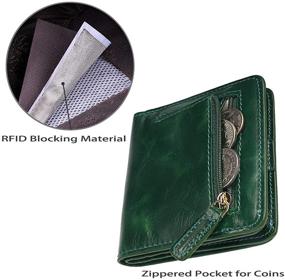 img 3 attached to 👜 Stylish Jamicode Women's Leather Handbags & Wallets: Compact and Secure