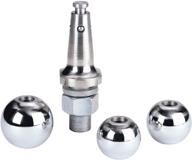 🔗 reese towpower 74309 hitch ball kit, chrome - interchangeable 1 7/8", 2", 2 5/16" options logo