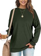 👚 xieerduo women's oversized sweatshirts | crewneck long sleeve tunic tops for leggings логотип