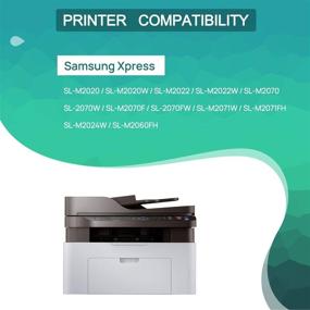 img 3 attached to 💚 Premium GREENBOX Compatible Toner Cartridge for Samsung MLT-D111S - 2 Black