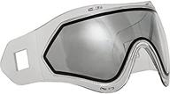 valken paintball profit/sc goggle thermal replacement lens - polarized clear logo