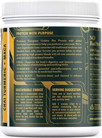 img 2 attached to 🌱 Nuzest Clean Lean Protein Functionals - High-Quality Vegan Protein Powder, Chai Turmeric Maca, 17.6 oz