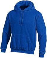 champion double pullover hood_light steel_xl logo