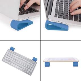img 3 attached to MOSISO Lightweight Anti Slip Kickstand Elevation Laptop Accessories