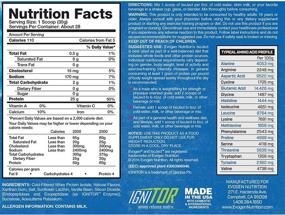 img 3 attached to Evogen Isoject - High-Quality Whey Isolate with Ignitor Enzymes - Vanilla Bean Flavor - 28 Servings with Enhanced SEO