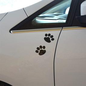 img 3 attached to 4 ЧЕРНЫХ 3D ХРОМИРОВАНЫЕ НАКЛЕЙКИ С КОТНОЙ ЛАПКОЙ ДЛЯ АВТОМОБИЛЯ - СТИЛЬНОЕ УКРАШЕНИЕ ДЛЯ УЛУЧШЕНИЯ SEO.