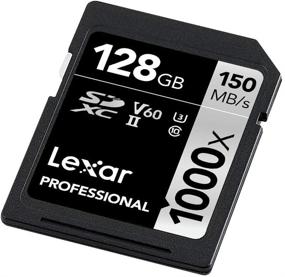 img 1 attached to 💾 128 ГБ Карта Lexar Professional 1000x SDXC UHS-II