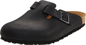 img 4 attached to BIRKENSTOCK Women's Boston Leather Sandal: Superior Comfort and Style