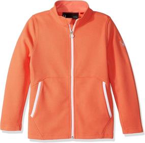 img 2 attached to 🧥 Spyder Girls' Full-Zip Jacket