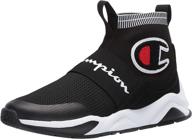 👟 men's champion rally sneaker black - fashionable men's shoes in sneakers logo