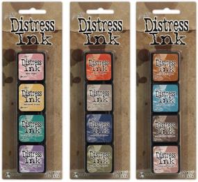 img 1 attached to 🎨 Shop the Ultimate Ranger Tim Holtz Distress Mini Ink Pad Kits #4, #5, and #6 Bundle