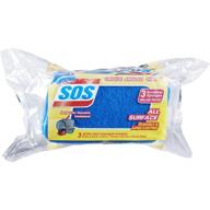 s.o.s all surface scrubber sponge, pack of 3 (91028) logo