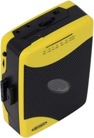 img 2 attached to Jensen Portable Stereo Cassette Player With AM/FM Radio Sport Earbuds (Yellow)