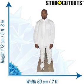 img 2 attached to Star Cutouts Cardboard Kanye Multi Colour