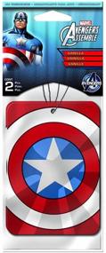 img 1 attached to Captain America Paper Freshener Packs