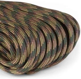 img 3 attached to 🪢 Atwood Rope MFG 550 Paracord: American-Made 100 Feet Long 7-Strand Nylon Cord for Survival Gear, Lanyards, and Bracelets