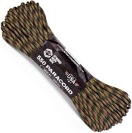 🪢 atwood rope mfg 550 paracord: american-made 100 feet long 7-strand nylon cord for survival gear, lanyards, and bracelets логотип