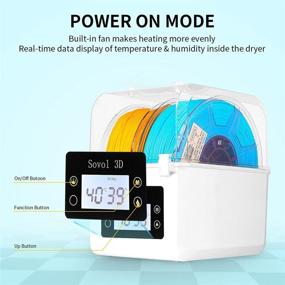 img 3 attached to 🔥 Sovol Filament Dehydrator - Enhanced Printing Compatibility