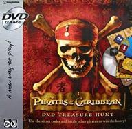 pirates caribbean dvd treasure hunt games logo