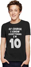 img 2 attached to Everything Funny Birthday T Shirt Medium Boys' Clothing at Tops, Tees & Shirts