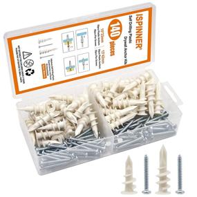 img 4 attached to 🔩 Plastic Drywall Assortment Drill Bits by ISPINNER