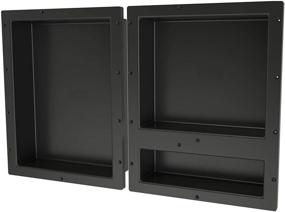 img 4 attached to 🚿 Коробка для душа Tile Redi USA RNTH1620S-20D, ширина 32 дюйма x высота 20 дюймов, стильное черное покрытие.