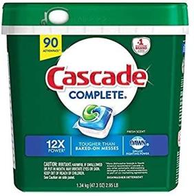 img 2 attached to Cascade C90 ActionPacs Dishwasher Detergent