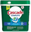 cascade c90 actionpacs dishwasher detergent logo