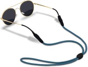 img 4 attached to 🕶️ Crescent Eyeglasses Strap Retainer for Optimal Fit and Style