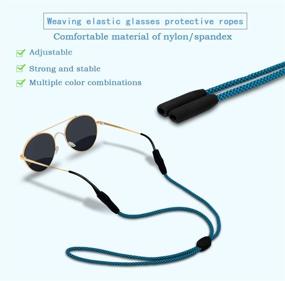 img 3 attached to 🕶️ Crescent Eyeglasses Strap Retainer for Optimal Fit and Style