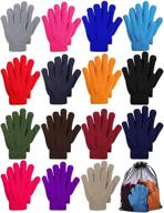 uratot gloves knitted fingers storage logo