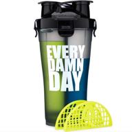 hydra cup: 30oz dual threat shaker bottle – ultimate leak-proof shaker cup + water bottle логотип