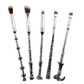 img 1 attached to 💄 5PCS Eye Wizard Wand Brushes for Makeup - WeChip Women's Beauty Tools