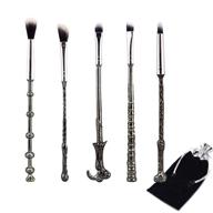 💄 5pcs eye wizard wand brushes for makeup - wechip women's beauty tools logo